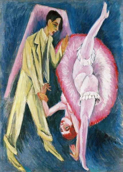 Dance couple de Ernst Ludwig Kirchner