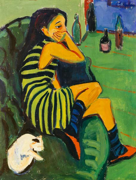 El artista de Ernst Ludwig Kirchner