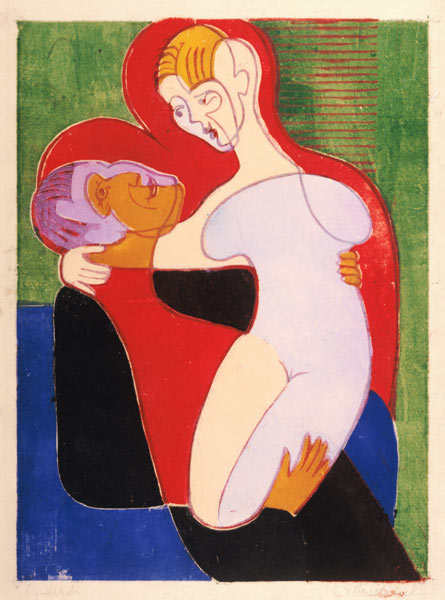 Amantes de Ernst Ludwig Kirchner