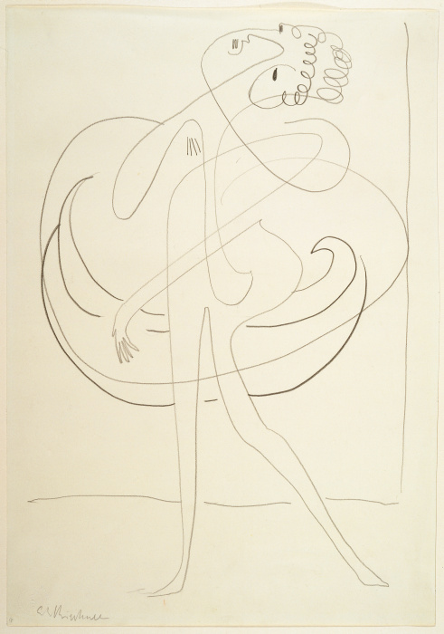A Dancer de Ernst Ludwig Kirchner