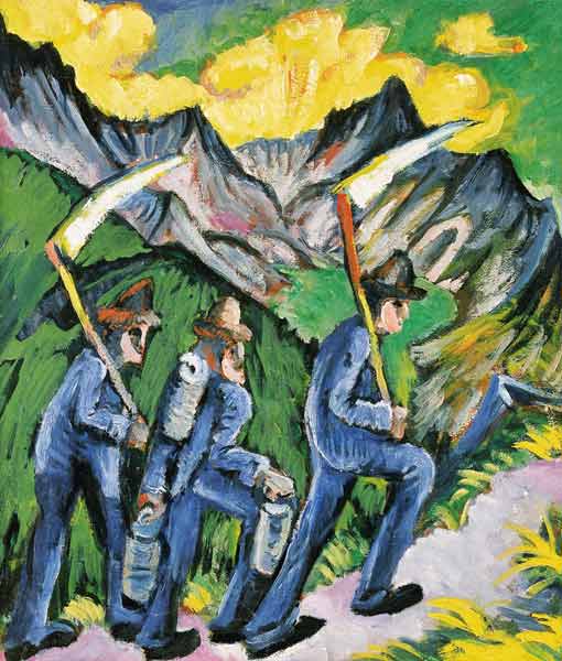 Alpinos de Ernst Ludwig Kirchner