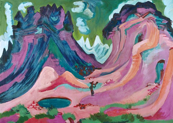 Amselfluh. de Ernst Ludwig Kirchner