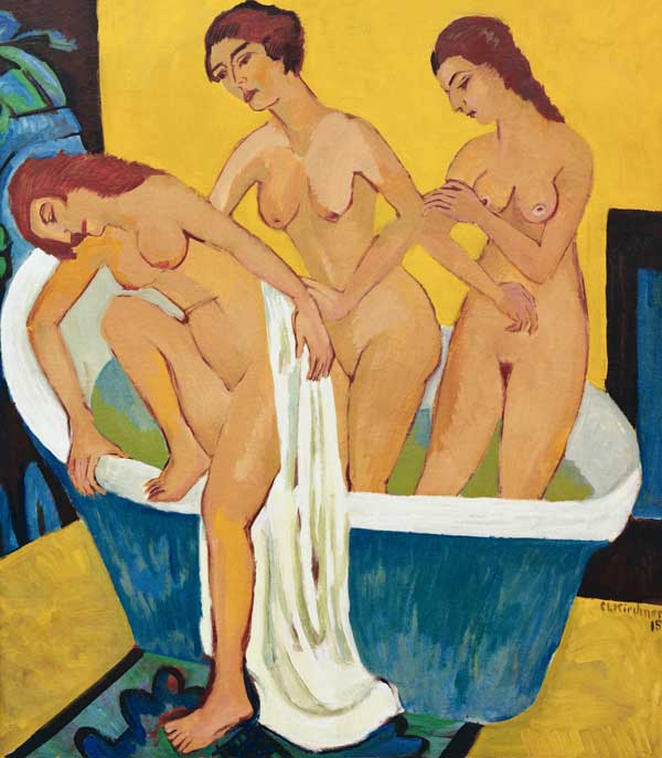 Bathing Women de Ernst Ludwig Kirchner