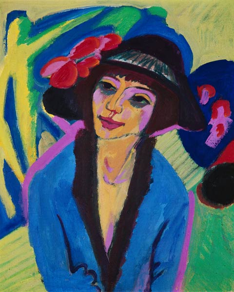 Retrato de Gerda de Ernst Ludwig Kirchner