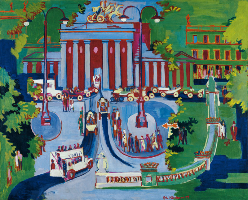 Brandenburger Tor. de Ernst Ludwig Kirchner