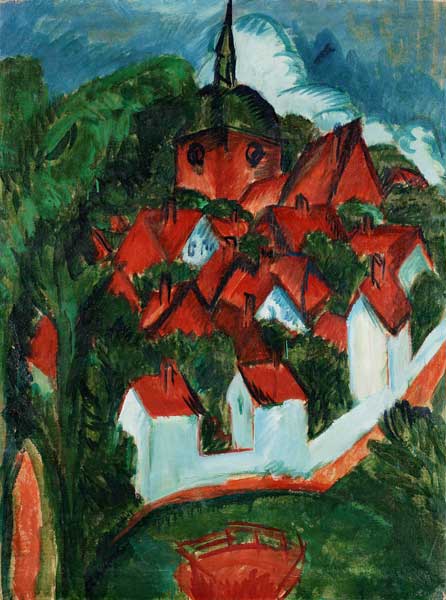 Castillo en Fehmarn de Ernst Ludwig Kirchner