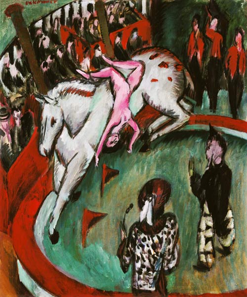 Zirkusreiterin de Ernst Ludwig Kirchner