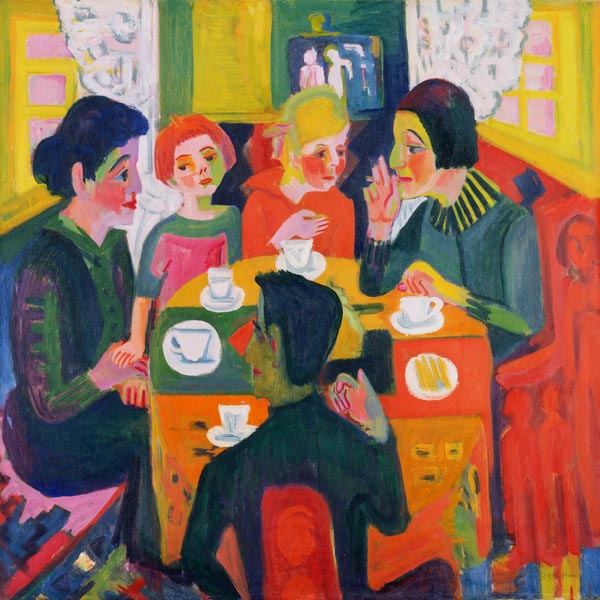 Kaffeetisch de Ernst Ludwig Kirchner