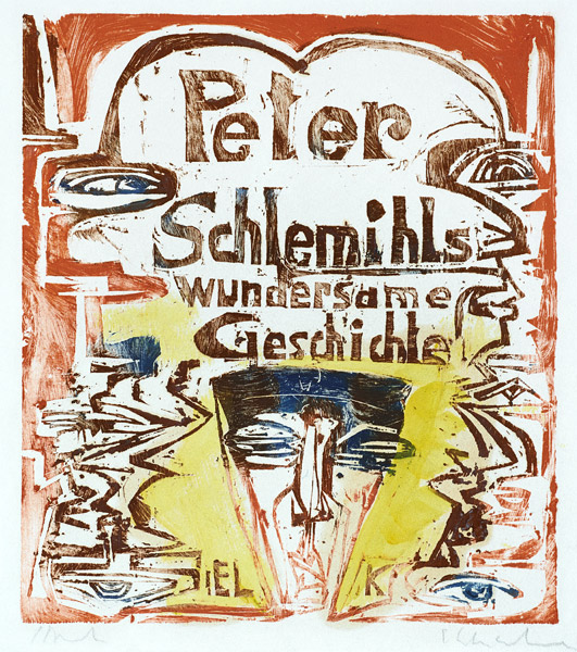 Obras: la increíble historia de Peter Schlemihls de Ernst Ludwig Kirchner