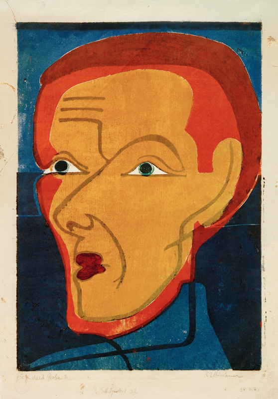 Autorretrato de Ernst Ludwig Kirchner