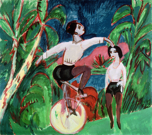 Unicycle Rider de Ernst Ludwig Kirchner