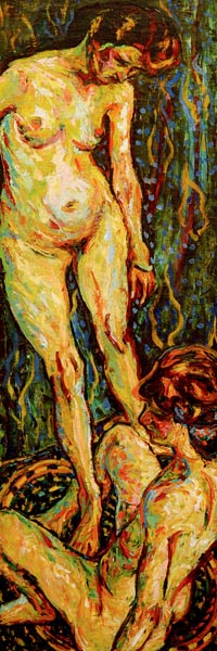 Grupo de desnudos II de Ernst Ludwig Kirchner