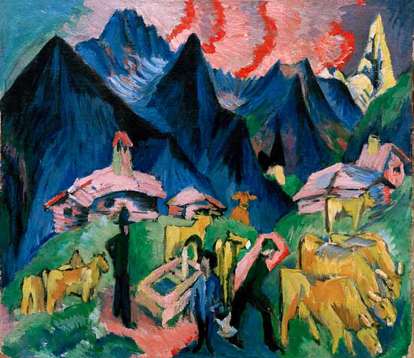 La vida alpina de Ernst Ludwig Kirchner