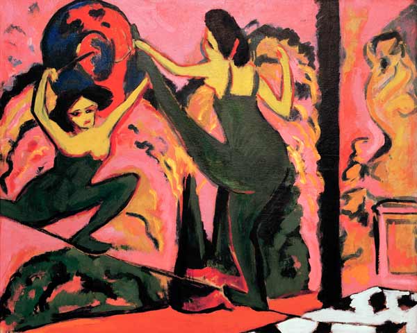 Comercio de arte de Dusseldorf de Ernst Ludwig Kirchner