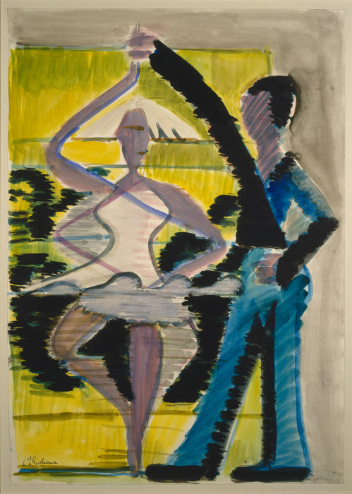 Pirouetting Dancer de Ernst Ludwig Kirchner