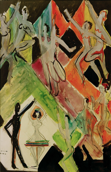 Farbentanz de Ernst Ludwig Kirchner