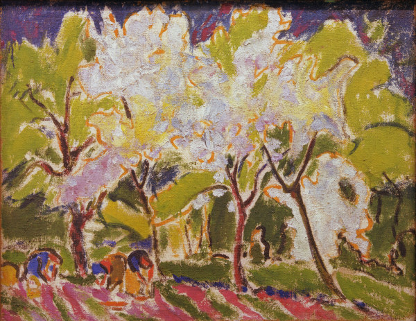 Paisaje de primavera de Ernst Ludwig Kirchner