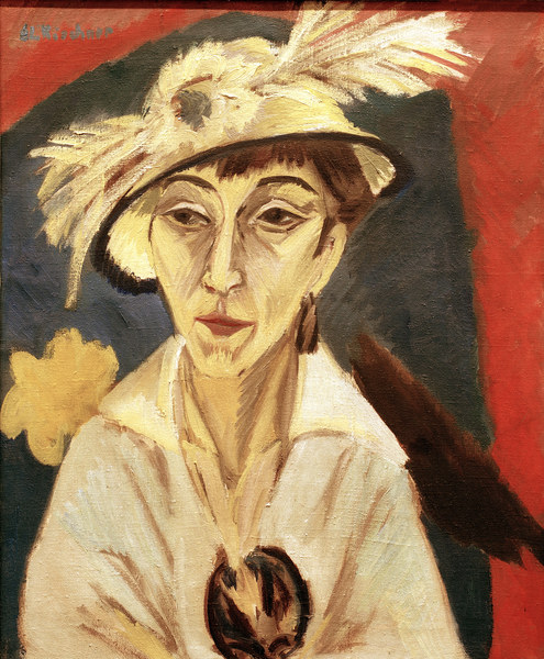 Mujer enferma de Ernst Ludwig Kirchner
