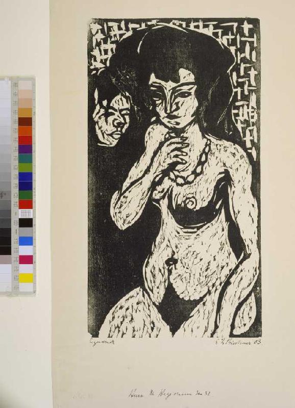 Mädchenakt de Ernst Ludwig Kirchner