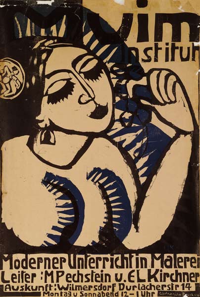 Poster del Instituto Muim de Ernst Ludwig Kirchner