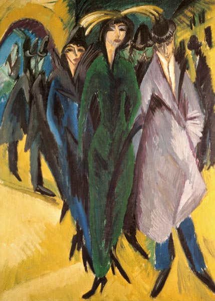 Women on the Street de Ernst Ludwig Kirchner