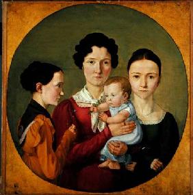 The Sisters Malvine (1811-85), Hermine (1801-52), Adelheid (1824-82) and Ida Speckter (1809-94)