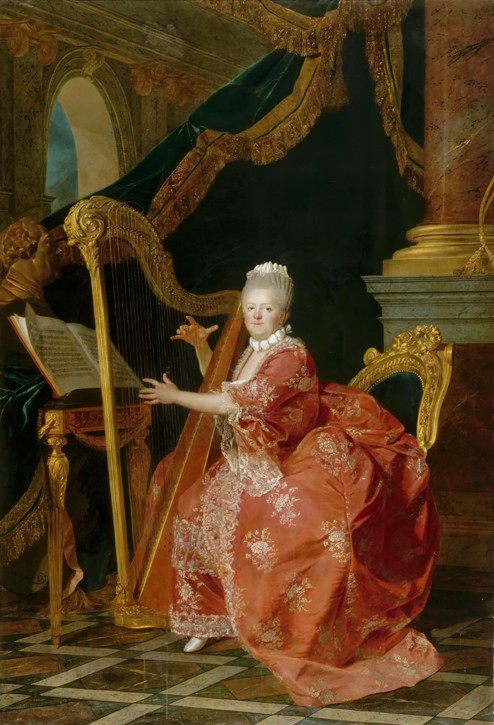 Marie Louise Thérèse Victoire of France (1733-1799) de Etienne Aubry