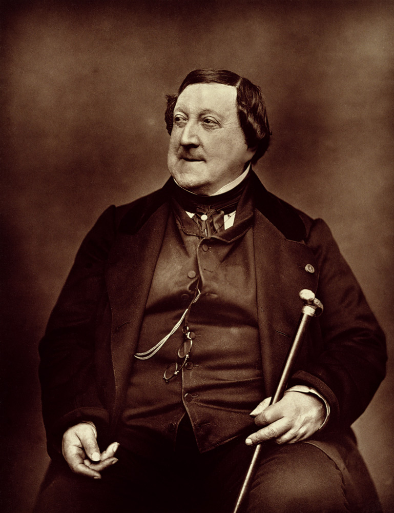 Gioacchino Rossini (1792-1868) de la "Galerie Contemporaine" - Etienne Carjat de Etienne Carjat