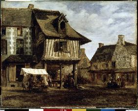 Market-Place in the Normandy