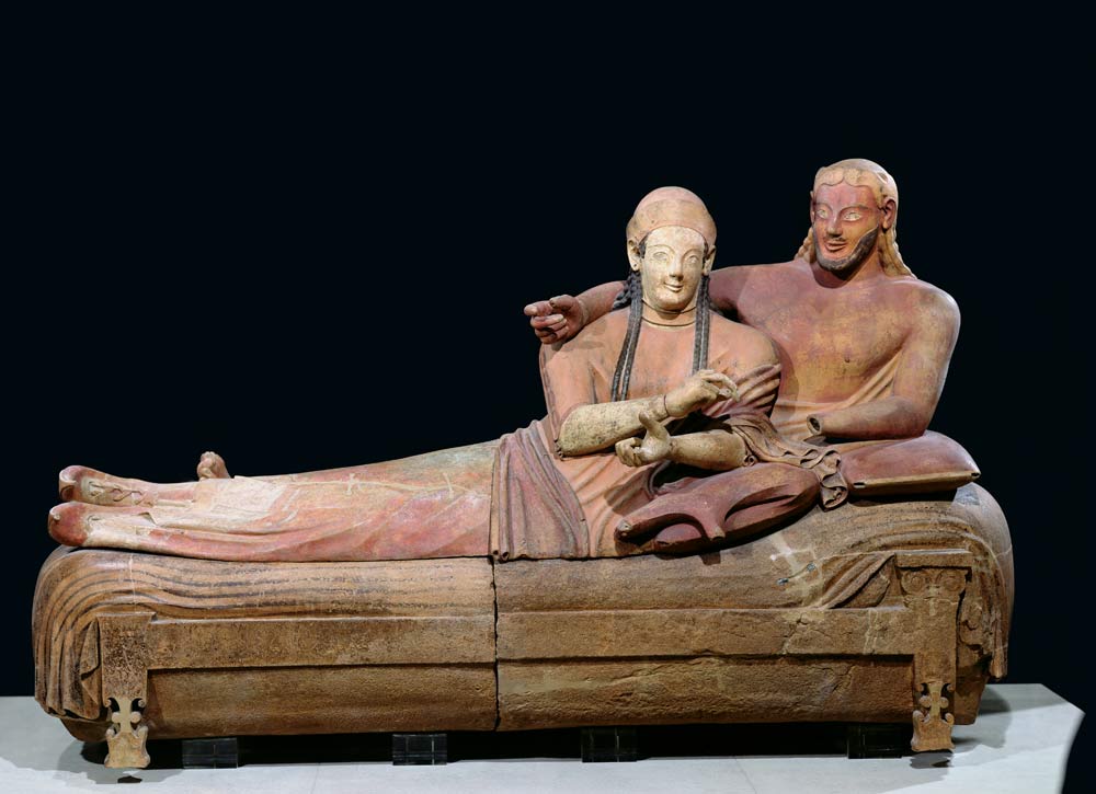 Sarcophagus of a married couple de Etruscan