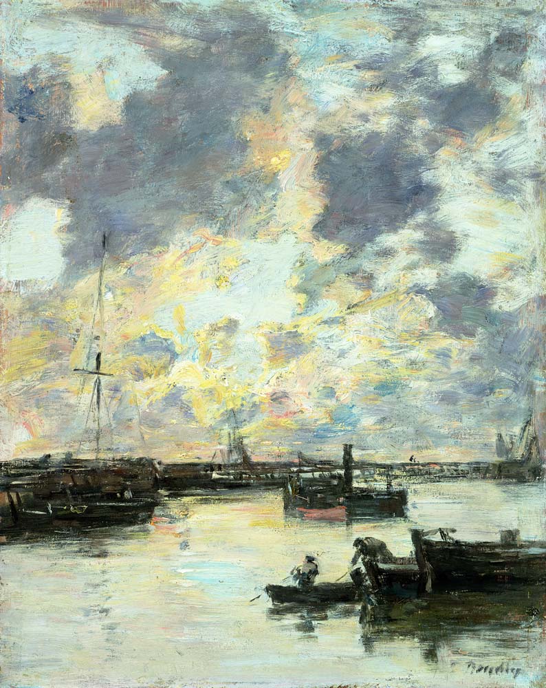 The Port de Eugène Boudin