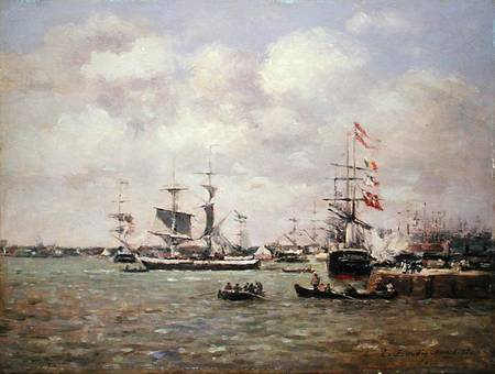 Antwerp de Eugène Boudin