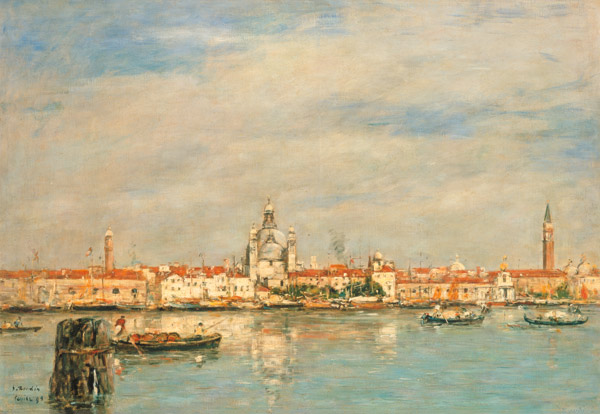 View of Venice de Eugène Boudin