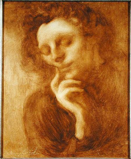 Portrait of a Woman or, Tenderness de Eugène Carrière