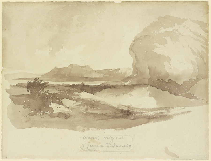 Landscape de Eugène Delacroix