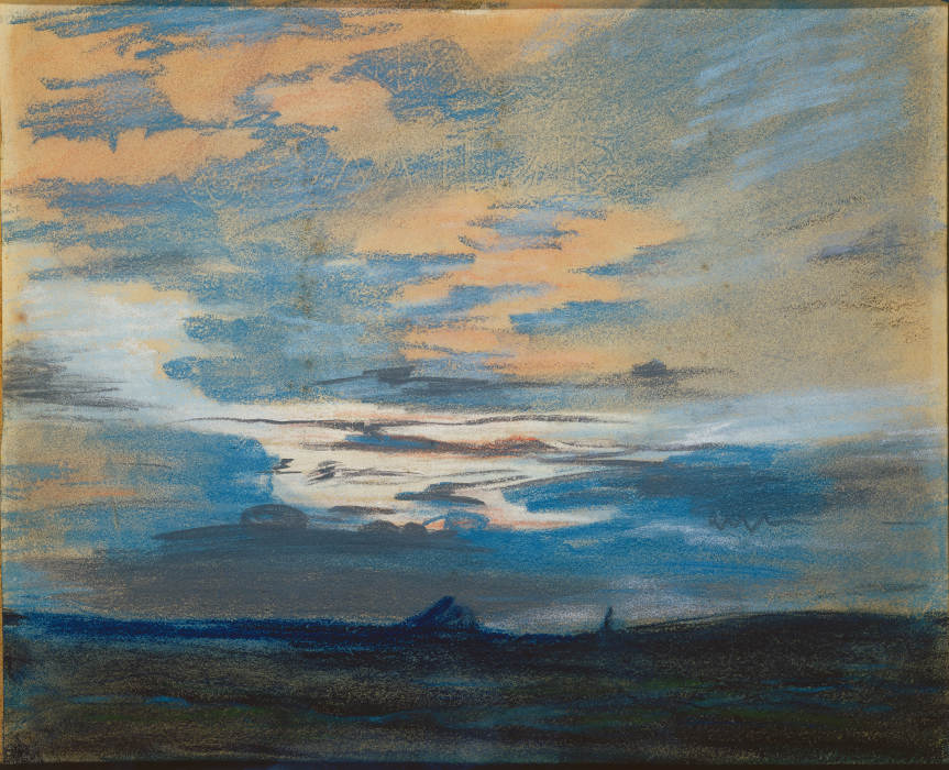 Sunset de Eugène Delacroix