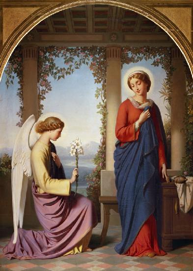 The Angelic Salutation, or The Annunciation