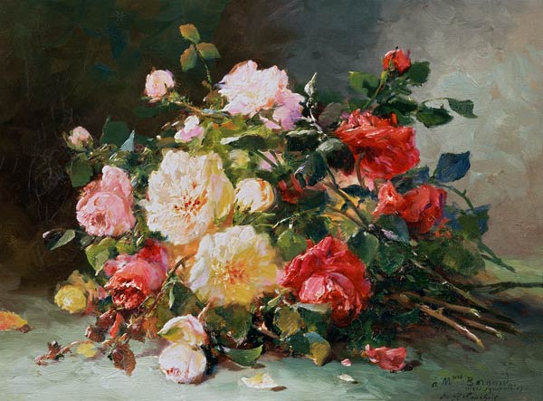 A Bouquet of Roses de Eugene Henri Cauchois
