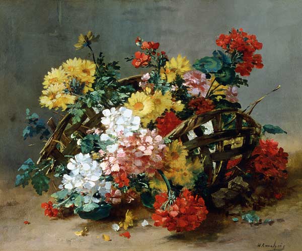 Flower Study de Eugene Henri Cauchois