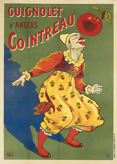Advertising poster for Guignolet's Cointreau de Eugene Oge