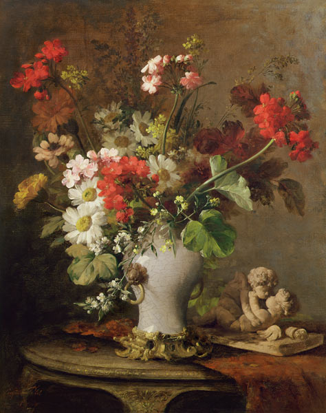 Summer Flowers in a Vase de Eugene Petit