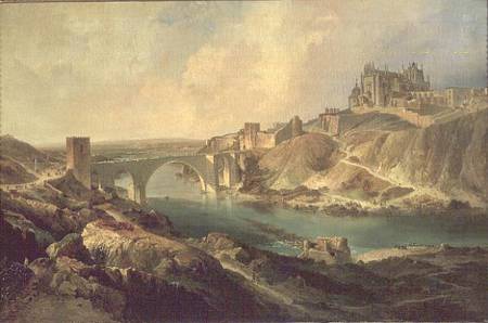 View of Toledo de Eugenio Lucas y Padilla