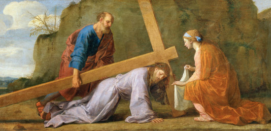 Christ Carrying the Cross de Eustache Le Sueur