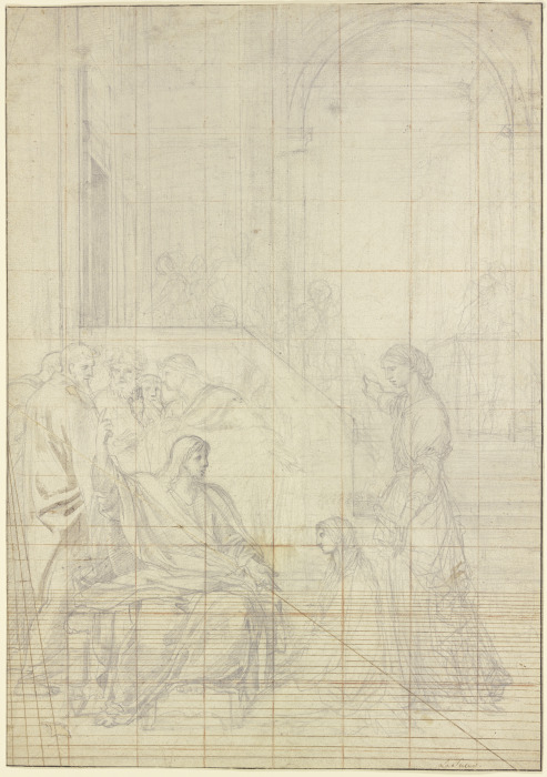 Christus bei Maria und Martha de Eustache Le Sueur