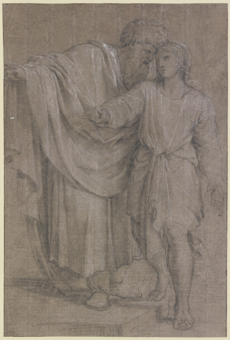Jakob mit seinem Sohn Joseph de Eustache Le Sueur