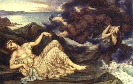 Port after Stormy Seas (from Spenser's 'Faerie Queene') de Evelyn de Morgan
