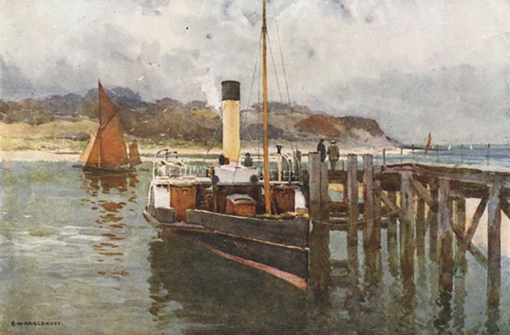 Bembridge Harbour de E.W. Haslehust