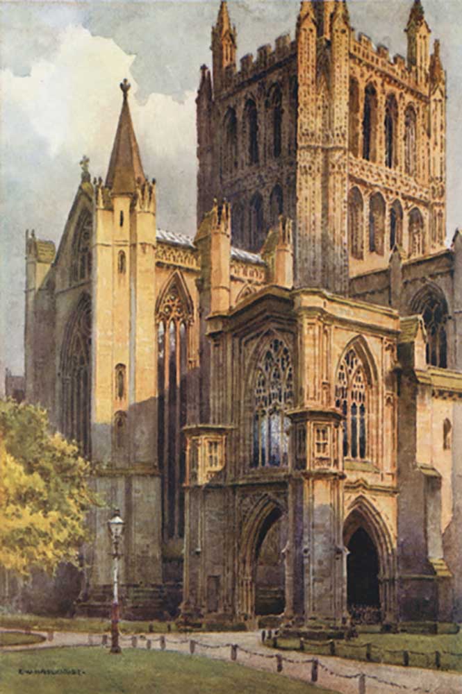 The Cathedral from the North-West de E.W. Haslehust