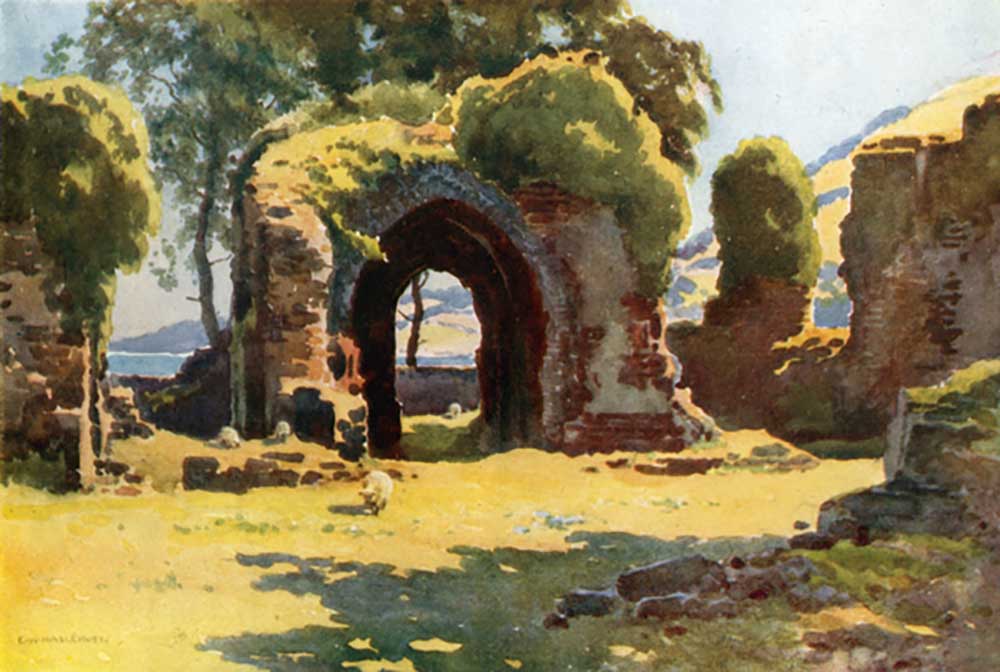 The Ruins of Lindores Abbey de E.W. Haslehust