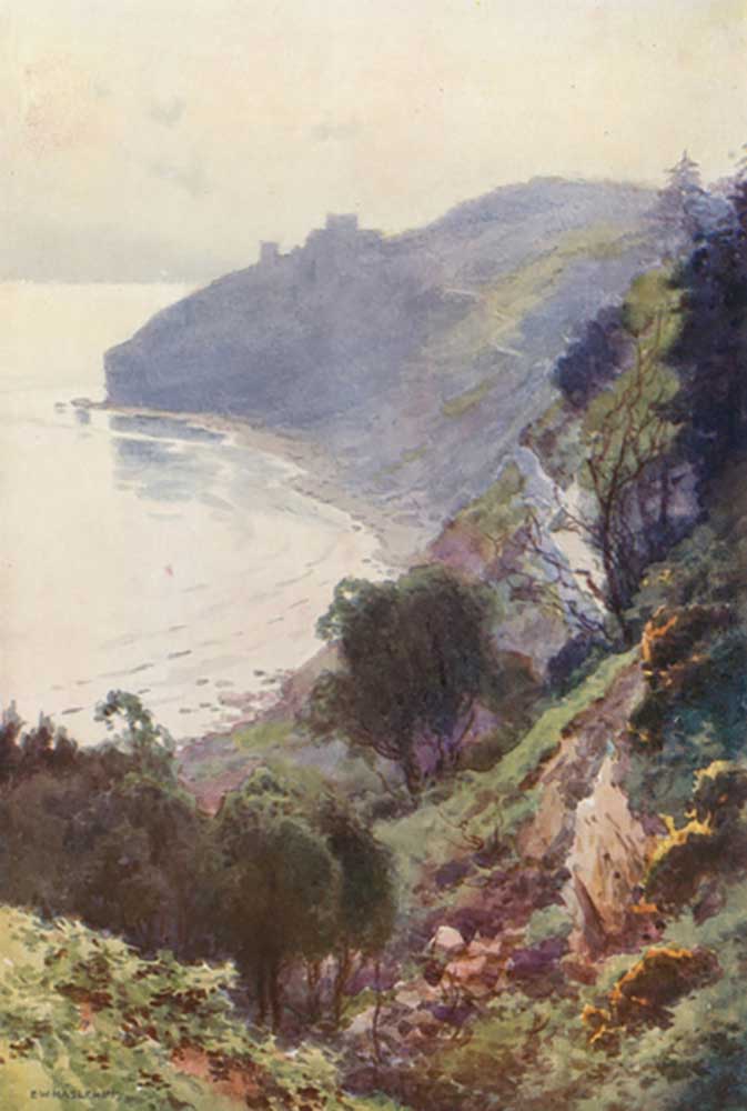 Durlston Bay, Swanage de E.W. Haslehust